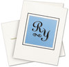 A Picture of product AVE-3379 Avery® Note Cards with Matching Envelopes Inkjet, 65lb, 4.25 x 5.5, Textured Uncoated White, 50 2 Cards/Sheet, 25 Sheets/Box