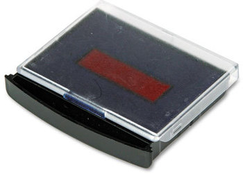 COSCO Replacement Ink Pads for 2000 PLUS® Two-Color Word Daters,  Blue/Red