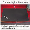 A Picture of product AOP-510041 Artistic® Sagamore Desk Pad,  24 x 19, Black