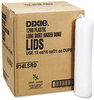 A Picture of product 120-101 Dixie® Plastic Lids for Pathways® Cold Cups,  12 & 16oz, 1200/Carton