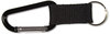 A Picture of product AVT-75556 Advantus® Carabiner Key Chains with Split Key Rings,  Split Key Rings, Aluminum, Black, 10/Pack