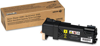 Xerox® 106R01597-106R01591 Toner 106R01593 1,000 Page-Yield, Yellow