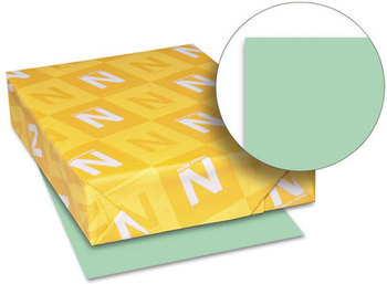 Neenah Paper Exact® Index Card Stock, 110 lbs., 8-1/2 x 11, Green, 250 Sheets/Pack