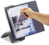 A Picture of product DBL-594406 Durable® SHERPA® Style Reference System,  20 Sheet Capacity, Titanium