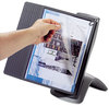 A Picture of product DBL-594406 Durable® SHERPA® Style Reference System,  20 Sheet Capacity, Titanium