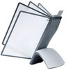 A Picture of product DBL-594406 Durable® SHERPA® Style Reference System,  20 Sheet Capacity, Titanium