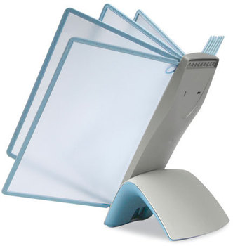Durable® SHERPA® Style Reference System,  20 Sheet Capacity, Titanium