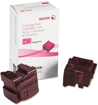 Xerox® 108R00926, 108R00927, 108R00928, 108R00929, 108R00930 Solid Ink Stick, 4,400 Page-Yield, Magenta, 2/Box