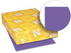 A Picture of product WAU-21971 Neenah Paper Astrobrights® Colored Card Stock,  65 lb., 8-1/2 x 11, Gravity Grape, 250 Sheets