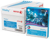A Picture of product XER-3R02047 xerox™ Vitality™ Multipurpose Printer Paper Print 92 Bright, 20 lb Bond Weight, 8.5 x 11, White, 500/Ream, 10 Reams per case.