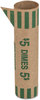 A Picture of product CTX-20010 Coin-Tainer® Preformed Tubular Coin Wrappers,  Dimes, $5, 1000 Wrappers/Box