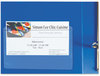A Picture of product CLI-70257 C-Line® Self-Adhesive Business Card Holders,  Top Load, 3 1/2 x 2, Clear, 10/Pack