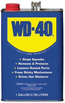 WD-40® Heavy-Duty Lubricant, 1 Gallon Can, 4/Case