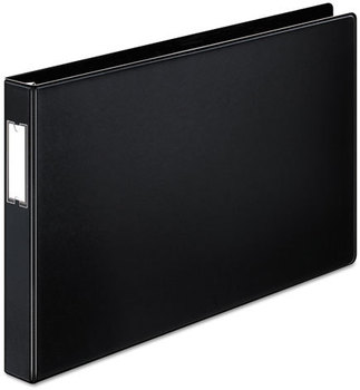 Cardinal® Premier Easy Open® 11 x 17 Locking Slant-D® Ring Binder,  1" Cap, Black