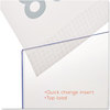 A Picture of product DEF-590801 deflecto® Stand-Up Double-Sided Sign Holder,  Plastic, 8 1/2 x 11, Clear