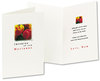 A Picture of product AVE-3378 Avery® Greeting Cards with Matching Envelopes Half-Fold Inkjet, 65 lb, 5.5 x 8.5, Textured Uncoated White, 1 Card/Sheet, 30 Sheets/Box