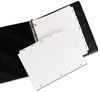 A Picture of product AVE-20406 Avery® Copier Customizable Print-On Dividers 3-Hole Punched, For Xerox 5090 Copiers, 5-Tab, 11 x 8.5, White, 30 Sets