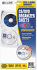 A Picture of product CLI-61958 C-Line® Deluxe CD Ring Binder Storage Pages,  Standard, Stores 4 CDs, 10/PK