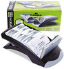 A Picture of product DBL-241301 Durable® VISIFIX® Desk Business Card File,  Graphite/Black