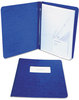 A Picture of product ACC-25073 ACCO PRESSTEX® Report Cover with Tyvek® Reinforced Hinge Side Bound, Two-Piece Prong Fastener, 3" Capacity, 8.5 x 11, Dark Blue