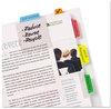 A Picture of product AVE-74761 Avery® Ultra Tabs® Repositionable Mini Tabs: 1" x 1.5", 1/5-Cut, Assorted Pastel Colors, 40/Pack