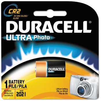 Duracell® Ultra High-Power Lithium Batteries, CR2, 3V