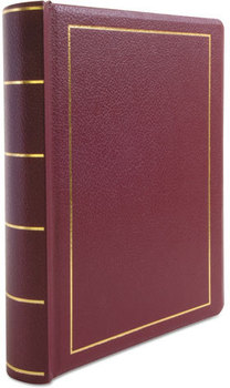 Wilson Jones® Binder for Corporation Minutes, 2" Cap, Red