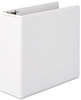 A Picture of product WLJ-38654W Wilson Jones® Basic D-Ring View Binder,  4" Cap, White