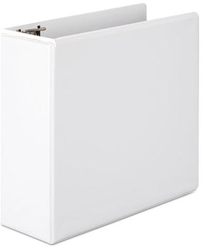 Wilson Jones® Basic D-Ring View Binder, 4" Cap, White
