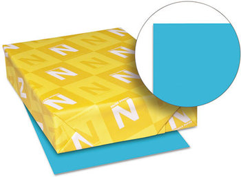Neenah Paper Astrobrights® Colored Paper,  24lb, 11 x 17, Lunar Blue, 500 Sheets/Ream