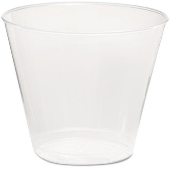WNA Comet™ Smooth Wall Tumblers, 5 oz., Clear, Squat, 50/Pack