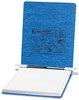 A Picture of product ACC-54112 ACCO PRESSTEX® Covers with Storage Hooks 2 Posts, 6" Capacity, 9.5 x 11, Light Blue