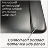 A Picture of product AOP-413841 Artistic® Executive Desk Pad with Microban®,  24 x 19, Black