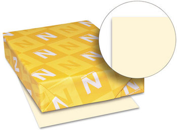 Neenah Paper Exact® Index Card Stock, 110 lbs., 8-1/2 x 11, Ivory, 250 Sheets/Pack