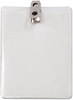 A Picture of product AVT-75457 Advantus® ID Badge Holders with Clip,  Vertical, 3w x 4h, Clear, 50/Pack