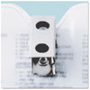 A Picture of product AVT-75457 Advantus® ID Badge Holders with Clip,  Vertical, 3w x 4h, Clear, 50/Pack
