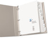 A Picture of product AVE-11528 Avery® Customizable Print-On™ Dividers 3-Hole Punched, 8-Tab, 11 x 8.5, White, 1 Set