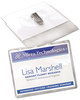 A Picture of product AVE-5384 Avery® Name Badge Holder Kits with Inserts Clip-Style Laser/Inkjet Insert, Top Load, 4 x 3, White, 40/Box