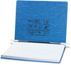 A Picture of product ACC-54072 ACCO PRESSTEX® Covers with Storage Hooks 2 Posts, 6" Capacity, 14.88 x 11, Light Blue