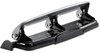 A Picture of product ACI-2101 PaperPro® inPRESS™ 12 Three-Hole Punch,  12-Sheet Capacity, Black/Gray