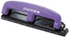 A Picture of product ACI-2101 PaperPro® inPRESS™ 12 Three-Hole Punch,  12-Sheet Capacity, Black/Gray