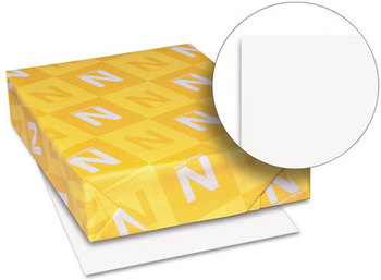Neenah Paper Exact® Vellum Bristol Cover Stock, 67 lbs., 8-1/2 x 11, White, 250 Sheets