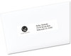 A Picture of product AVE-5261 Avery® Easy Peel® White Address Labels with Sure Feed® Technology w/ Laser Printers, 1 x 4, 20/Sheet, 25 Sheets/Pack