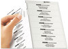 A Picture of product AVE-5261 Avery® Easy Peel® White Address Labels with Sure Feed® Technology w/ Laser Printers, 1 x 4, 20/Sheet, 25 Sheets/Pack