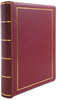A Picture of product WLJ-039611 Wilson Jones® Looseleaf Corporation Minute Book,  Red Leather-Like Cover, 250 Unruled Pages, 8 1/2 x 11