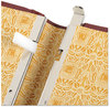 A Picture of product WLJ-039611 Wilson Jones® Looseleaf Corporation Minute Book,  Red Leather-Like Cover, 250 Unruled Pages, 8 1/2 x 11