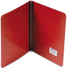 A Picture of product ACC-25078 ACCO PRESSTEX® Report Cover with Tyvek® Reinforced Hinge Presstex Two-Piece Prong Fastener, 3" Capacity, 8.5 x 11, Red/Red