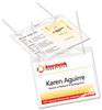 A Picture of product AVE-74520 Avery® Name Badge Holder Kits with Inserts Necklace-Style w/Laser/Inkjet Insert, Top Load, 4 x 3, WE, 50/Box