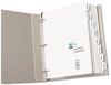 A Picture of product AVE-11552 Avery® Customizable Print-On™ Dividers 3-Hole Punched, 8-Tab, 11 x 8.5, White, 5 Sets