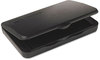 A Picture of product AVE-21381 Carter's™ Stamp Pad Pre-Inked Foam 4.25" x 2.75", Black